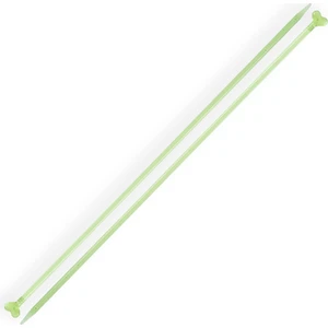 5 mm 35 cm Yeşil Plastik Örgü Şişi