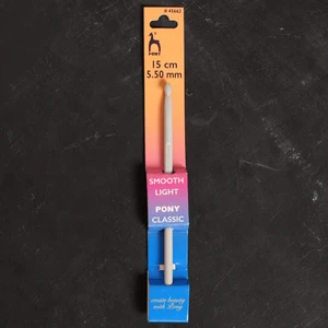 5.5 mm 15 cm Abs Plastik Yün Tığ - 45662