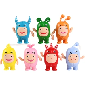 7 Adet/takım Oddbods Pvc Figürler Oyuncaklar Hediyeler