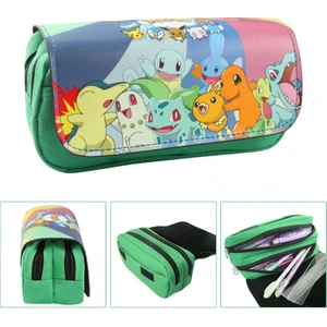 Pokemon Karikatür Kırtasiye Boxpencil Çantası
