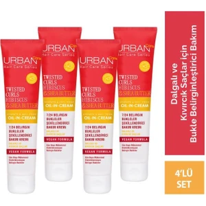 Urban Care Hibiscus & Shea Butter Durulanmayan Krem 4'lü Set