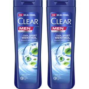 Men Kepeğe Karşı Etkili Şampuan Cool Sport Menthol Ferahlatıcı Mentol Etkisi 325 ml X2 Adet