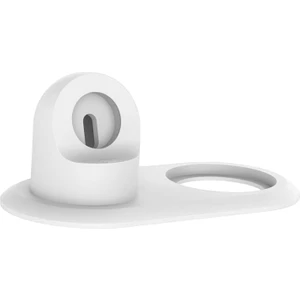 2 In 1 Kablosuz Şarj Standı Magsafe (Chargers Dahil Değil) Beyaz