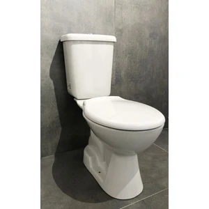 Pitta Alttan Çıkışlı Klozet Seti (4 Parça)Basic Pp Kapak