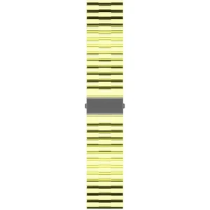 Case 4U Realme Watch / C4U K1 Akıllı Saat Renkli Transparan Sert Silikon Kırılmalara Dayanıklı Kordon Kayış KRD-27 20mm Sarı
