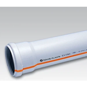 50X250 Pvc Atık Su Borusu Plastik 3.2 mm Kalınlık