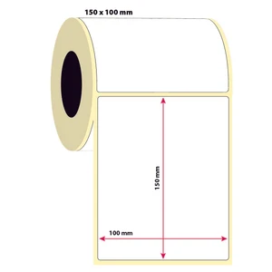 Işimiz Etiket 100X150 Termal Etiket | 6 Rulo | 250 Sarım |