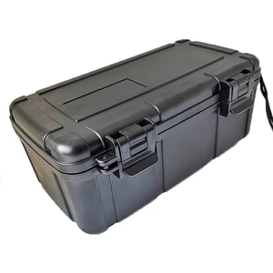 Three Beans Taşınabilir Puro Seyahat Neme Kutusu Su Geçirmez Puro Durumda Puro Neme Kutusu Toz Geçirmez Darbeye Siyah Puro Tutucu Saklama Kutusu | Puro Aksesuarları - (Yurt Dışından)