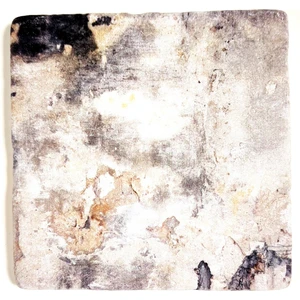 Şeker Portakalım Dekoratif Figürlü Doğal Taş Gider Kapağı Banyo Süsü Tekli 10 x 10 cm