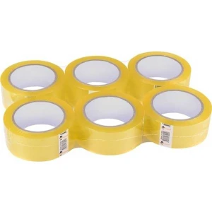 6 Adet Şeffaf Koli Bandı 45 mm x 80 Metre