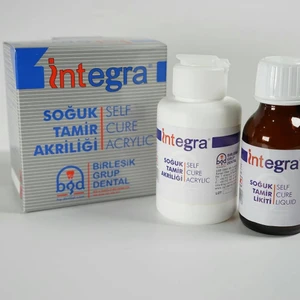 Cokleas Diş Hekimliği Fakültesi Öğrencileri Için Soğuk Tamir Akriliği 80 gr Akrilik + 50 ml Likit (Beyaz)