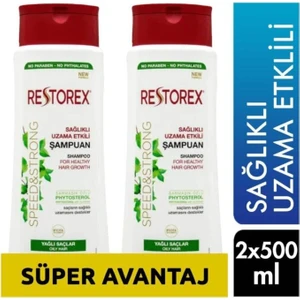 Şampuan 500 Ml + 500 Ml  Yağlı Saçlar Için