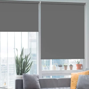 Düz Antrasit Stor Perde