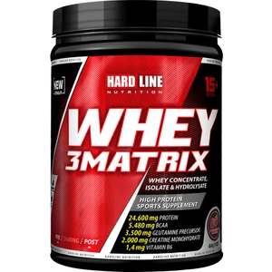 Hardline Nutrition Whey 3matrix 454 gr Çilek Çilekli Protein Tozu Kas Geliştirici