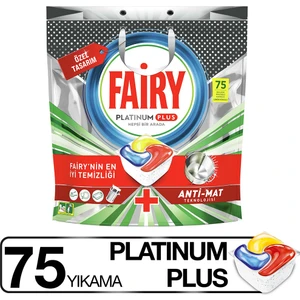 Platinum Plus Bulaşık Makinesi Deterjanı Tableti / Kapsülü 75 Yıkama Özel Seri