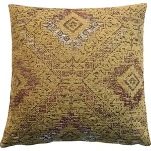 Pillows Store Kilim Desenli Vintage Safran Kırlent Kılıfı 45 x 45 cm.