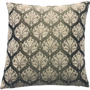 Pillows Store Osmanlı Desenli Krem Kırlent Kılıfı 45 x 45 cm.