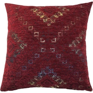 Pillows Store Kilim Desenli Vintage Bordo Kırlent Kılıfı 45 x 45 cm.