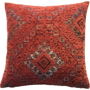 Pillows Store Kilim Desenli Vintage Kiremit Kırlent Kılıfı 45 x 45 cm.