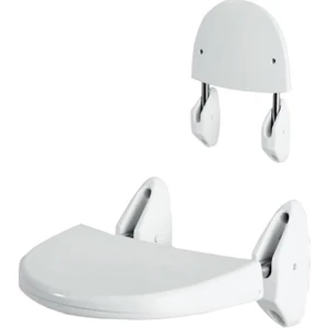 KV07 Kuvet Oturağı Duvara Monteli Katlanabilir Beyaz