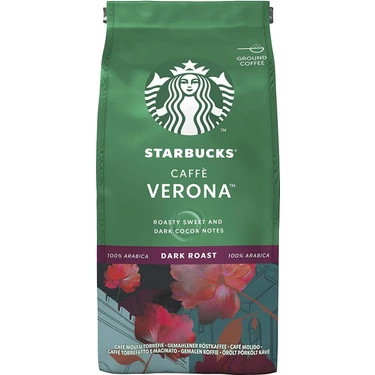 Starbucks Caffe Verona Dark Roast Öğütülmüş Kahve 200 gr Fiyatı