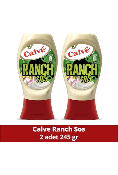 Calve Ranch Sos 245 gr x 2 Adet