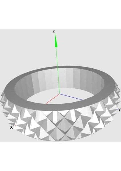 Tırtıllı Yüzük Halka Organik Plastikten Dekoratif Aparat Aksesuar