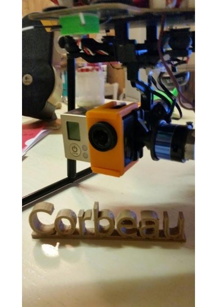 Gopro Klips Gimbal Tarot 2d Dökün Plastik Aparat