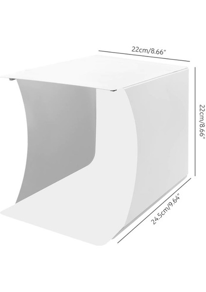 Light Box 20X22X26 Ürün Çekim Çadırı Tripod Kumandalı Tutacaklı fırsatları