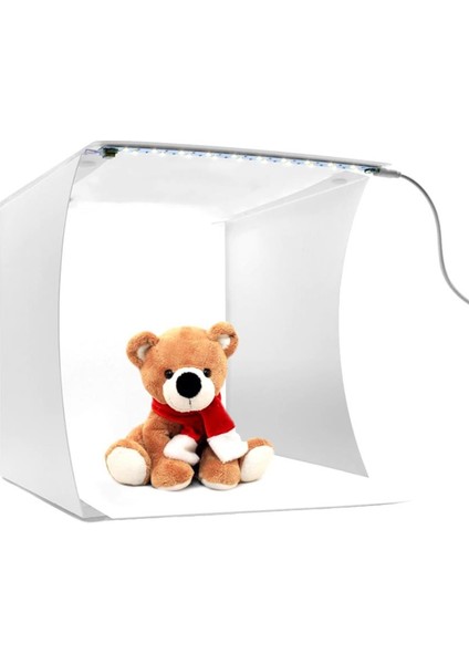 Light Box 20X22X26 Ürün Çekim Çadırı Tripod Kumandalı Tutacaklı indirimleri