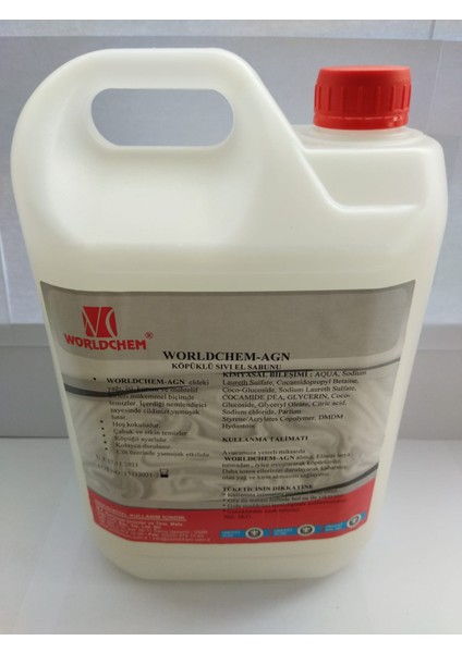 Agn Köpük Sabun 5 Litre
