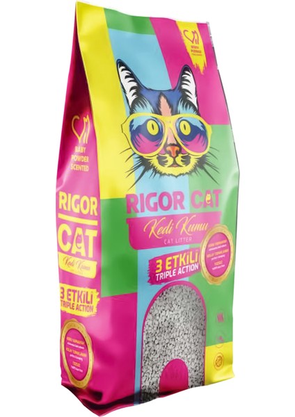 Bentonit Kedi Kumu Bebek Pudra Kokulu 10L