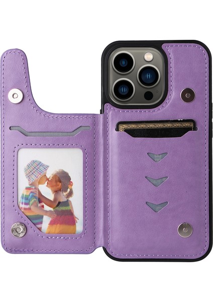 Kelebek Kabartma Desen Kılıf Apple İphone 13 Pro Mor (Yurt Dışından) fırsatları