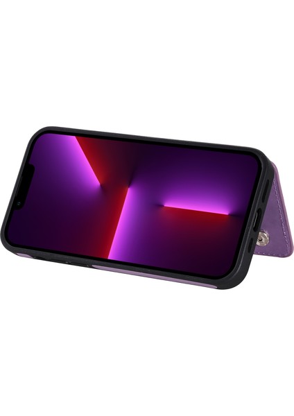 Kelebek Kabartma Desen Kılıf Apple İphone 13 Pro Mor (Yurt Dışından) indirimleri