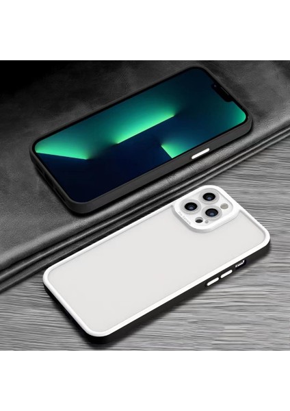 Kedi Göz Cilt Duygu Apple İphone 13 Pro Için Tpu Kılıf Black (Yurt Dışından)