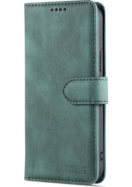 Pu + Tpu Deri Kılıf Apple iPhone 13 Pro Green (Yurt Dışından)