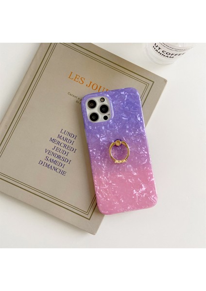 Apple İphone 13 Için Kabuk Doku Tpu Halka Kılıfı Pro Gradient Purple Pink (Yurt Dışından) fiyatları