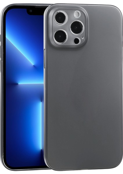 Apple İphone 13 Pro Için Hassas Delik Pp Kılıfı Black (Yurt Dışından)