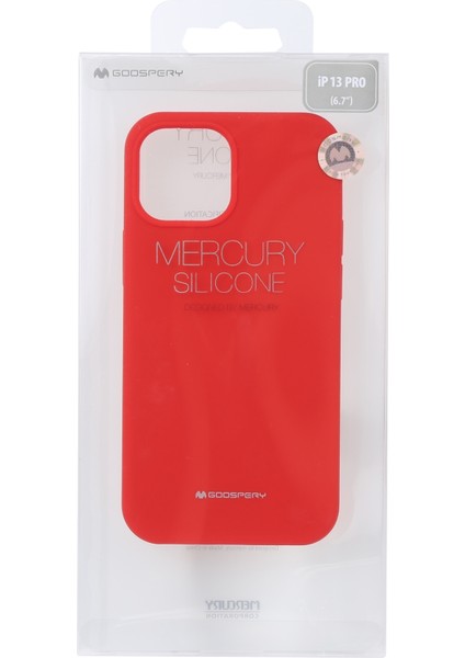 Sılıcone Tpu Kılıf Apple iPhone 13 Pro Red (Yurt Dışından)