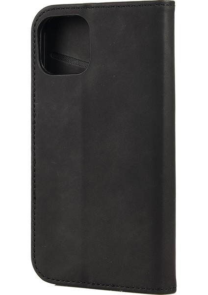 Cilt, Apple İphone 13 Pro Için Deri Kılıf Hissediyorum Black (Yurt Dışından)
