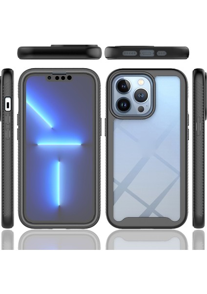 Pc + Tpu Kılıfı İle Pet Film İle Apple İphone 13 Pro Black (Yurt Dışından) fiyatları