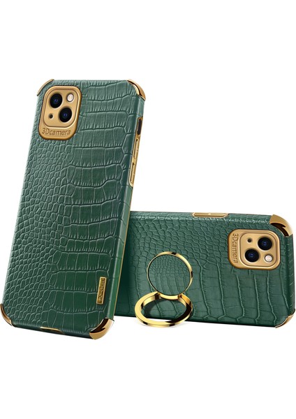 Gelişmiş Tpu Trocodıl Pu Kılıf Apple İphone 13 Pro Green (Yurt Dışından)