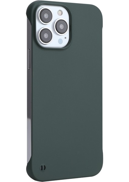 Çerçevesiz Sert Pc Durumda Apple iPhone 13 Pro Koyu Yeşil (Yurt Dışından)