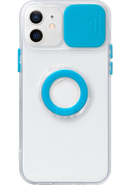 Apple İphone 13 Pro Için Halka Tutucu İle Tpu Durumda Blue (Yurt Dışından)