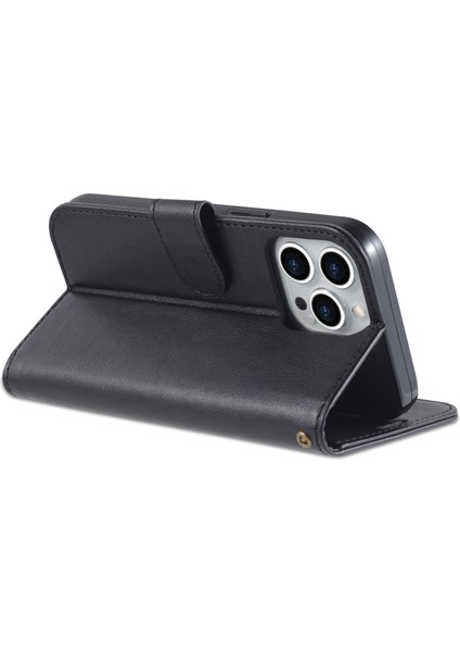 Apple İphone 13 Pro Için Tpu Deri Kılıf Black (Yurt Dışından) indirimleri