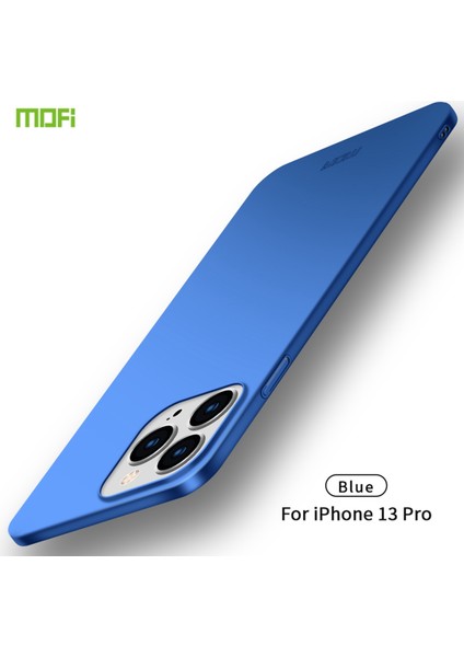 Mofı Buzlu Pc Ultra-Ince Hard Case Apple İphone 13 Pro Için Blue (Yurt Dışından)