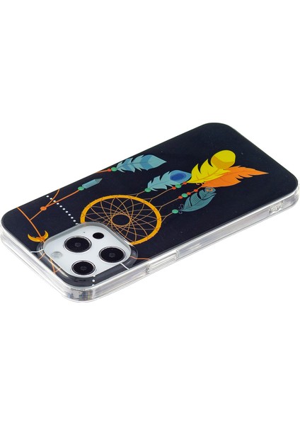 Apple İphone 13 Pro Için Aydınlık Tpu Kılıfı Black Wind Chimes (Yurt Dışından) modelleri