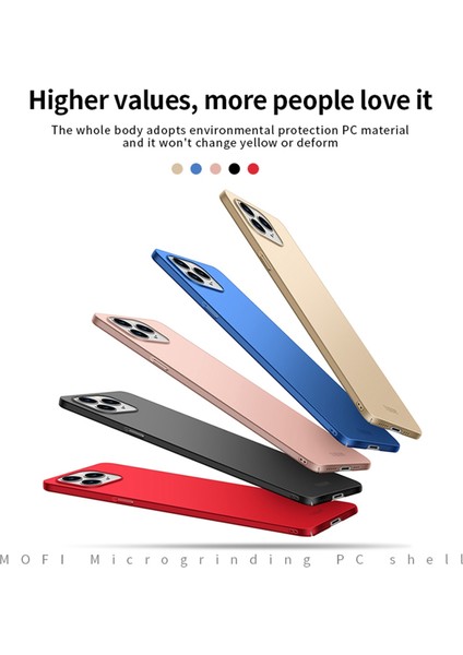 Mofı Buzlu Pc Ultra-Ince Hard Case Apple İphone 13 Pro Için Black (Yurt Dışından) modelleri