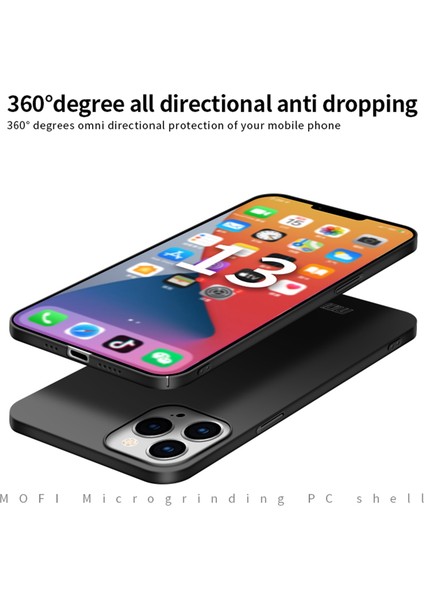 Mofı Buzlu Pc Ultra-Ince Hard Case Apple İphone 13 Pro Için Black (Yurt Dışından) indirimleri