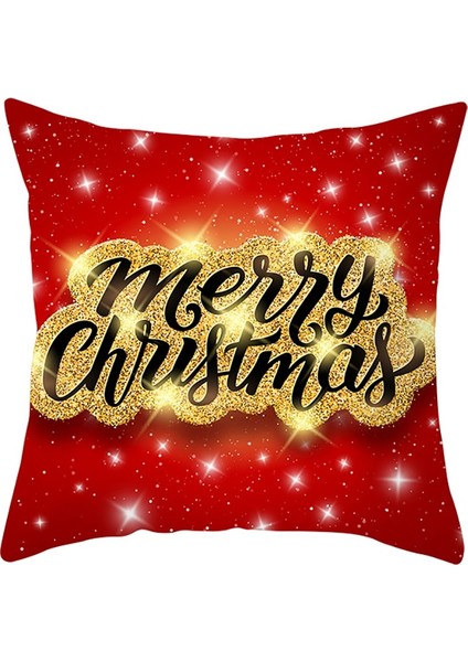 Noel Baba Noel Yastık Kılıfı (Yurt Dışından)